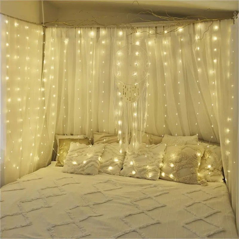 Vianočná LED reťaz Emos D3EW01 1,7x2m teplá biela